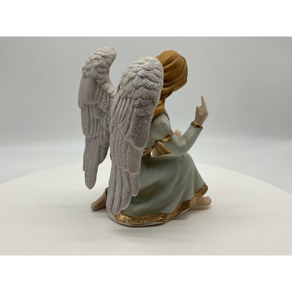 Thomas Kinkade Nativity Collection Figurine " Do You See What I See?" Angel - Picture 11 of 16